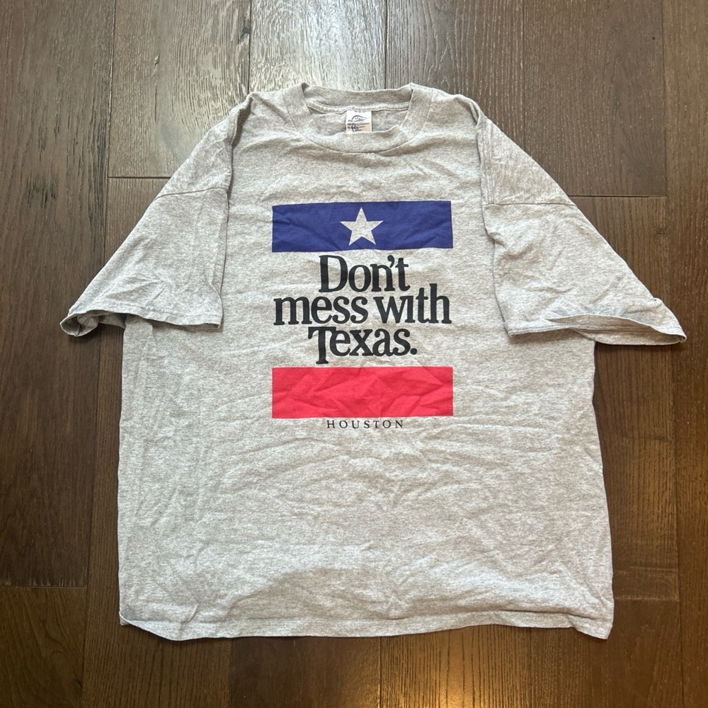 Delta Gray T-Shirt with Logo